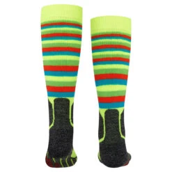 Falke JR SK2 Stripes Cushion Ski Sock -Ski Equipment Store 2023 Falke J SK2 Sock Lightning 3