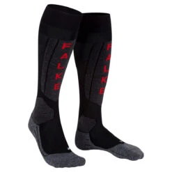 Falke Women's SK5 Ultra-light Ski Sock -Ski Equipment Store 2023 Falke W SK5 Sock BLK 3