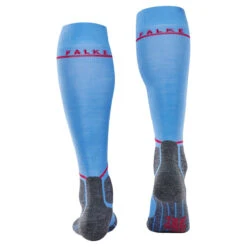 2022 Falke Women's SK4 Energizing Light Ski Sock -Ski Equipment Store 22 Falke WMNS SK4 Ski Sock BLU 4