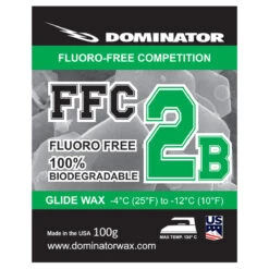 Dominator FFC 2 Antistatic Race Wax -Ski Equipment Store Dominator FFC 2B Wax 100g