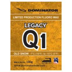 Dominator Legacy Fluoro Race Wax 10 Dominator Legacy Fluoro Race Wax -Ski Equipment Store Dominator Legacy Q1 Wax 100g