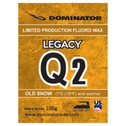 Dominator Legacy Fluoro Race Wax 11 Dominator Legacy Fluoro Race Wax -Ski Equipment Store Dominator Legacy Q2 Wax 100g