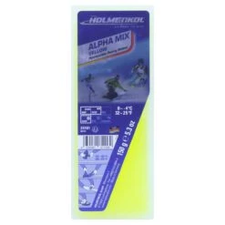 Holmenkol Base Wax -Ski Equipment Store Holmenkol Alphamix Yellow 150g