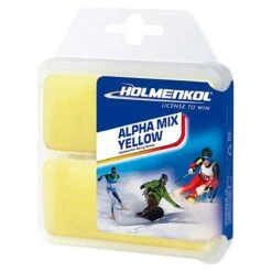 Holmenkol Base Wax -Ski Equipment Store Holmenkol Alphamix Yellow 70g