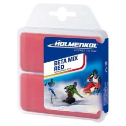 Holmenkol Base Wax -Ski Equipment Store Holmenkol Betamix Red 70g