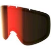 Closeout POC + Iris DOUBLE Goggle Lenses -Ski Equipment Store Iris lens persimmon red mirror