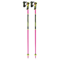 2022 Leki WCR LITE (Junior) 3D Ski Pole -Ski Equipment Store Leki WCR LITE 3D SL Poles PINK