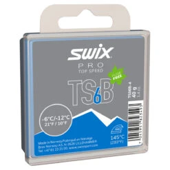 Swix PRO Top Speed Black (TSB) Wax -Ski Equipment Store Swix Wax TS06B 40g