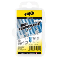 Toko WC High Performance FF Wax 14 Toko WC High Performance FF Wax -Ski Equipment Store TOKO WC Hi Performance Cold 40g