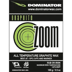 Dominator ZOOM Wax 9 Dominator ZOOM Wax -Ski Equipment Store zoom graphite
